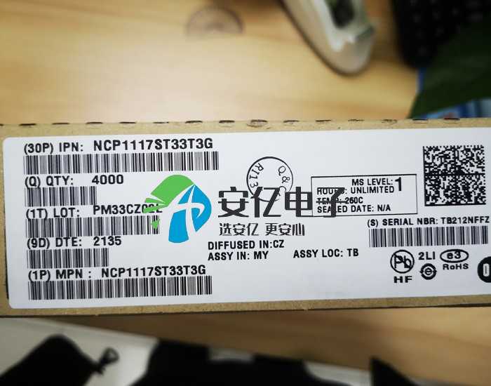 NCP1117ST33T3G